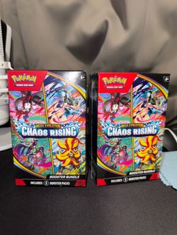 Pokemon Mega Evolution Chaos Rising Booster Bundles