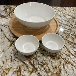 Bowls With Stand 