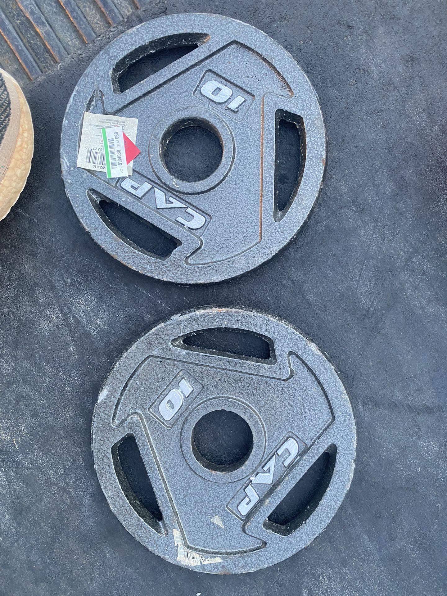 10lb Olympic Weight Plate Set 