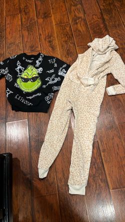 Grinch And Long Sleeping Suit