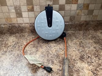 Metal Extension Cord Reel