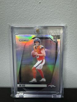 Bo Nix Rookie Silver Prizm