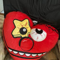 🔥 Glo Gang Heart Plush Pillow – REAL DEAL 🔥