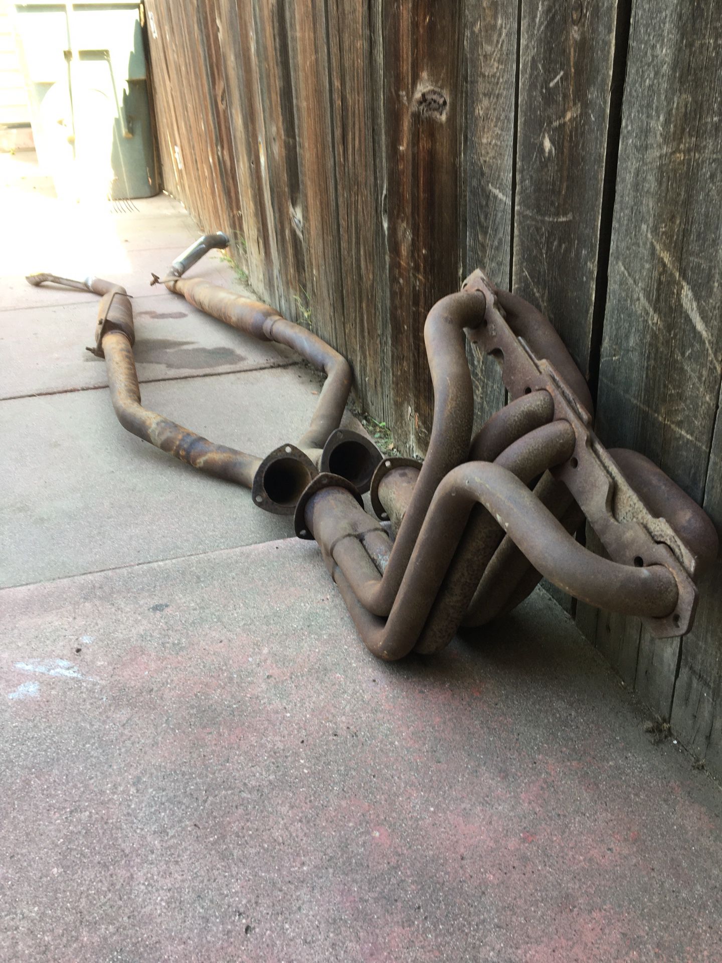 Headers And Dual Exhaust 