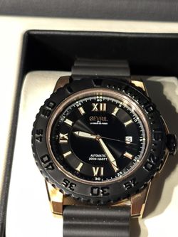 Gevril Seacloud 3123B – Swiss Automatic Diver – Excellent Condition Trades Welcome
