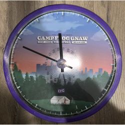 CFG CAMP FLOG GNAW WALL CLOCK