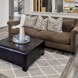 Deep Seated Sofa Living Room Set