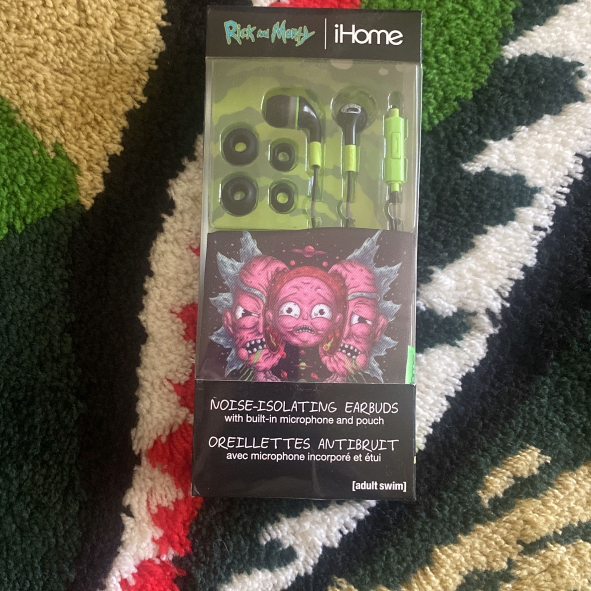 Rick And Morty Ihome Headphones