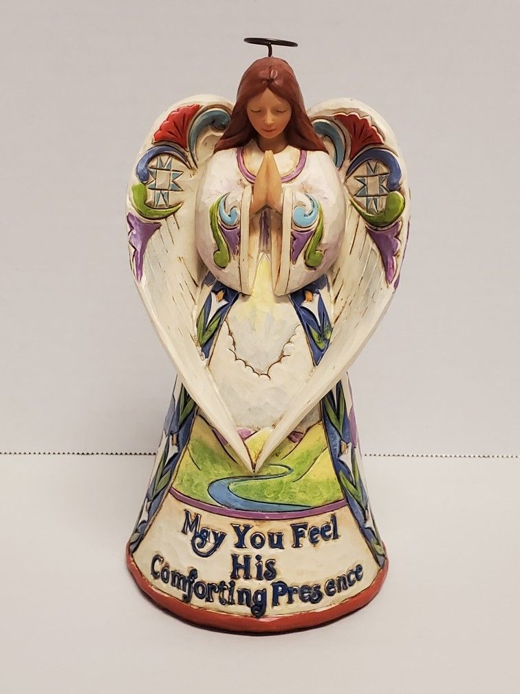 2011 Jim Shore Heartwood Creek Bereavement Angel Figurine