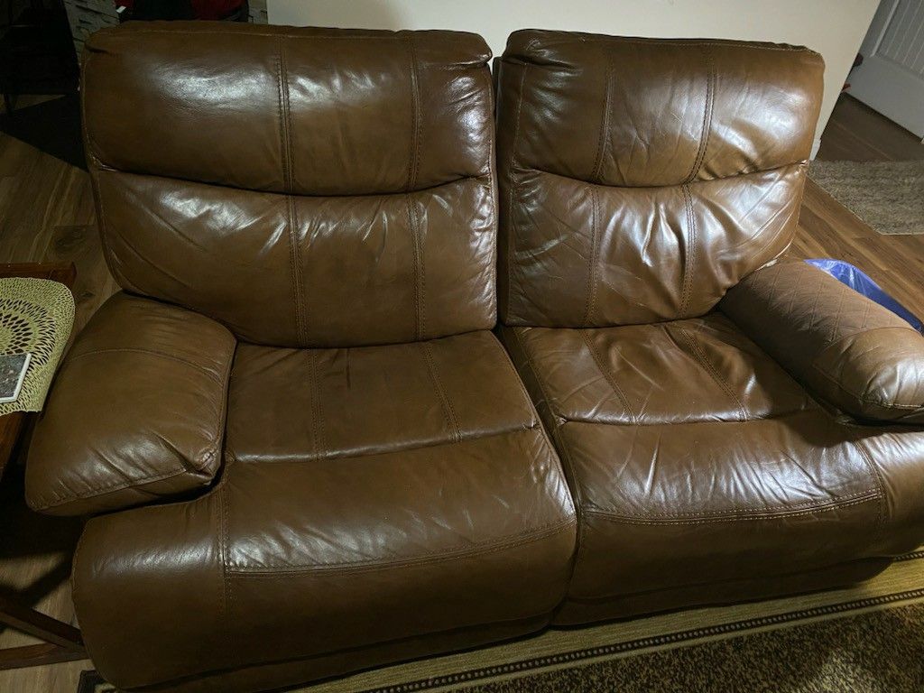 Leather Living Room Set