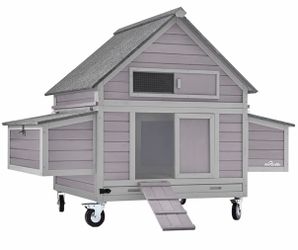 Air67 Large Chicken Tractor AIR67, Poultry Coop for 2–4 Chickens or Ducks - Chicken Coop without Chicken Run