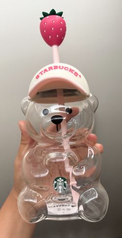 Starbucks Bear Glass Cup