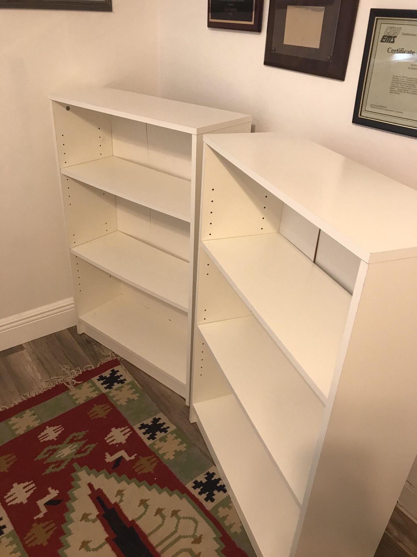 IKEA brand bookcases
