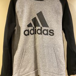 Adidas Boys Gray Sweatshirt Xl