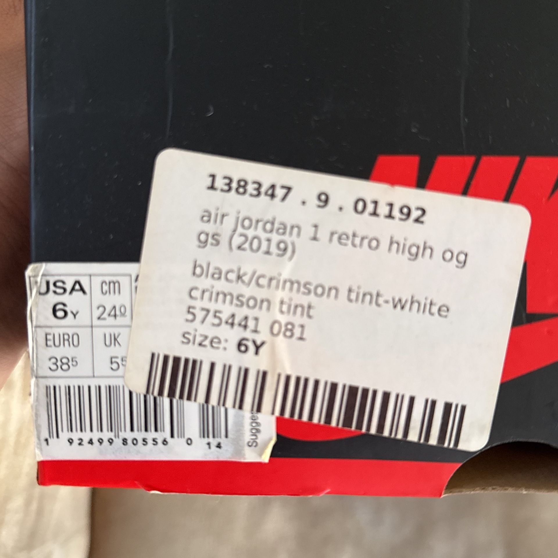 Air Jordan 1 Retro High: Crimson Tint  & Accessories