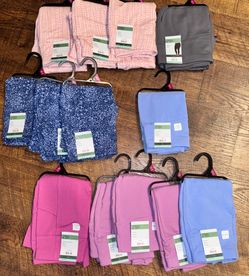 0X-4X leggings, capri, shorts PJ set