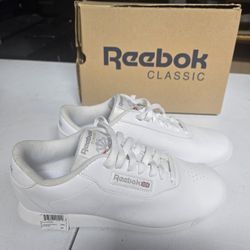 Reebok Princess Women’s White Sneakers Wide D – Size 9.5, New in Box