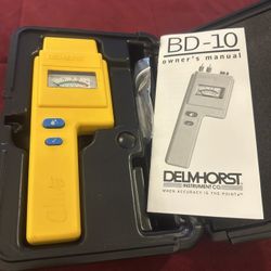 delmhorts BD-10 analog wood moisture meter 