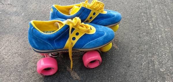 (New) 1970s vintage Spot Bilt roller skates Sure Grip Disco Retro