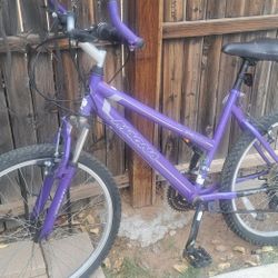 Mountain bike size 24 all gears work & brakes as well.The bike is & good condition here's tires Hold air ready ride $30 or cash app
