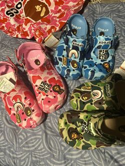 Bape Crocs
