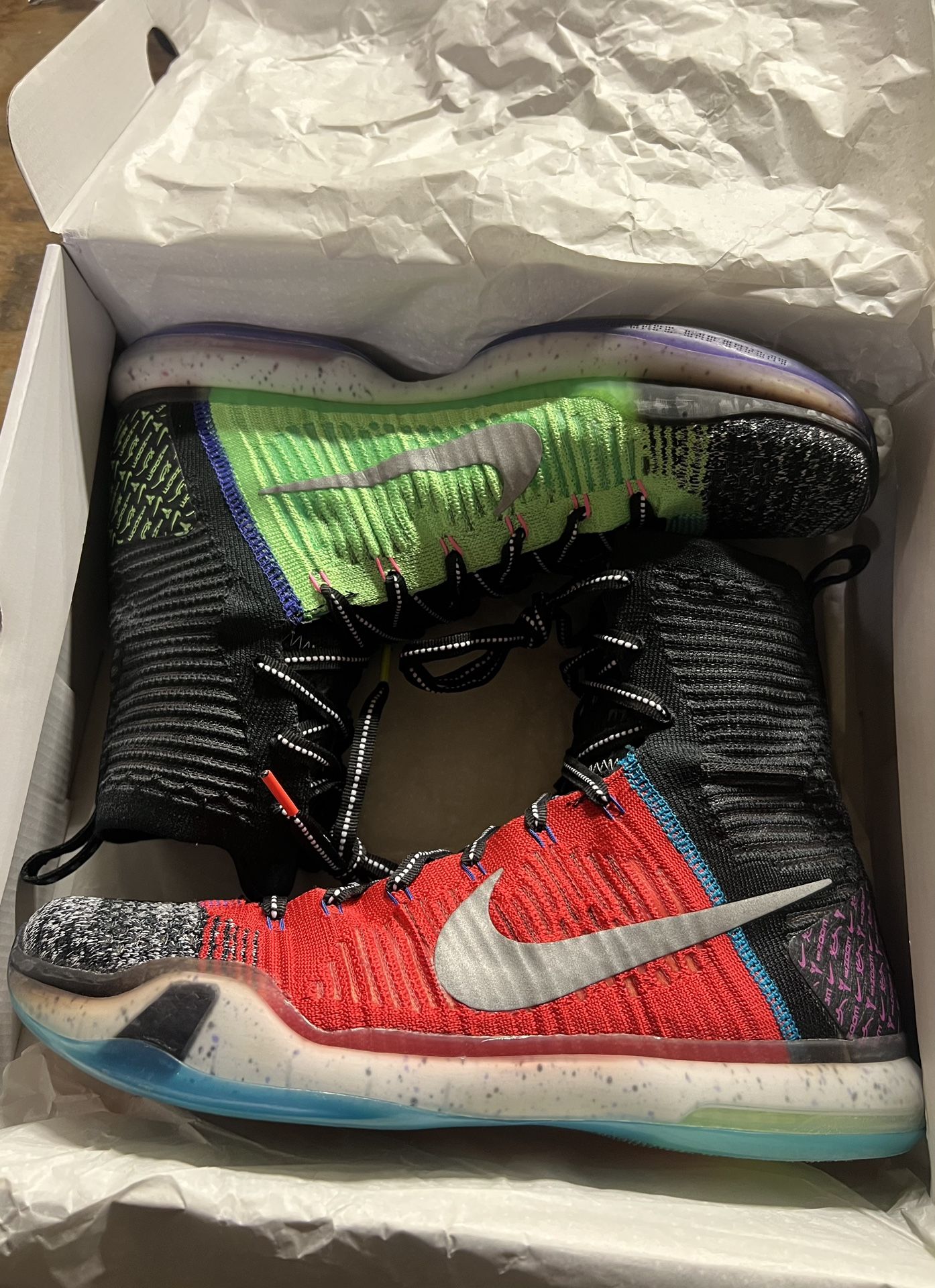 Nike Kobe X  “What The” Size 12