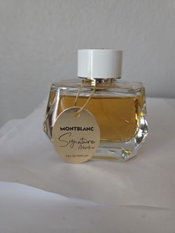 MONTBLANC SIGNATURE ABSOLUE EAU DE PARFUM,  3.0OZ/90ML,  NEW NO BOX