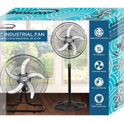  INDUSTRIAL FAN, BLACK