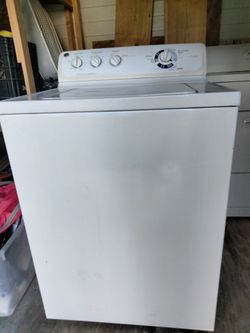 GE white washer