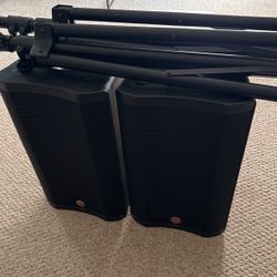Speakers With Poles