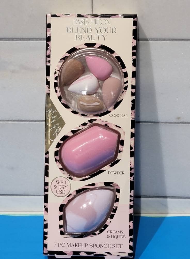 Paris Hilton 7pc Makeup Sponge Sets $4 each (One Available)