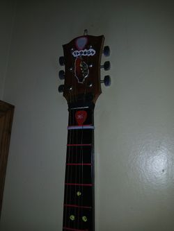 Guitar Piece Of Art For Your Wall 