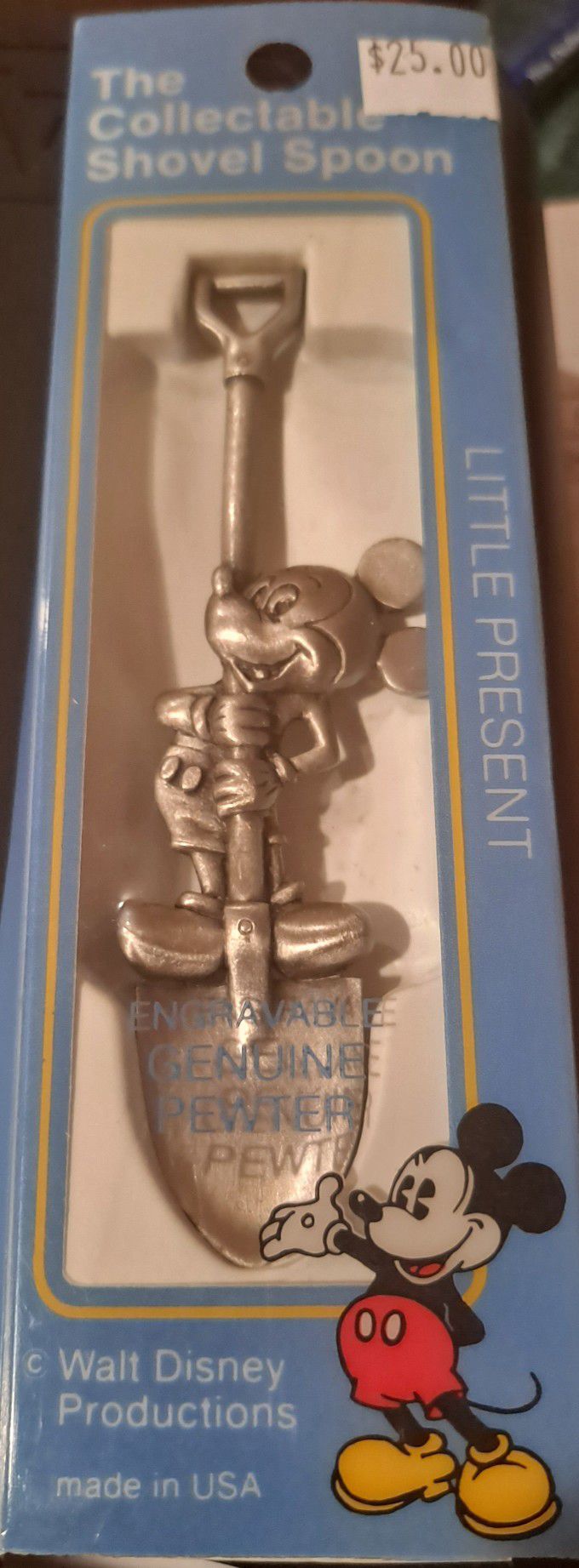 Walt Disney collectible shovel spoon