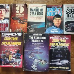 A Bunch Of Star Trek Books