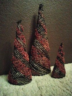 Beautiful Christmas Nesting Trees
