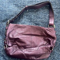 Medium Purple Coach Handbag