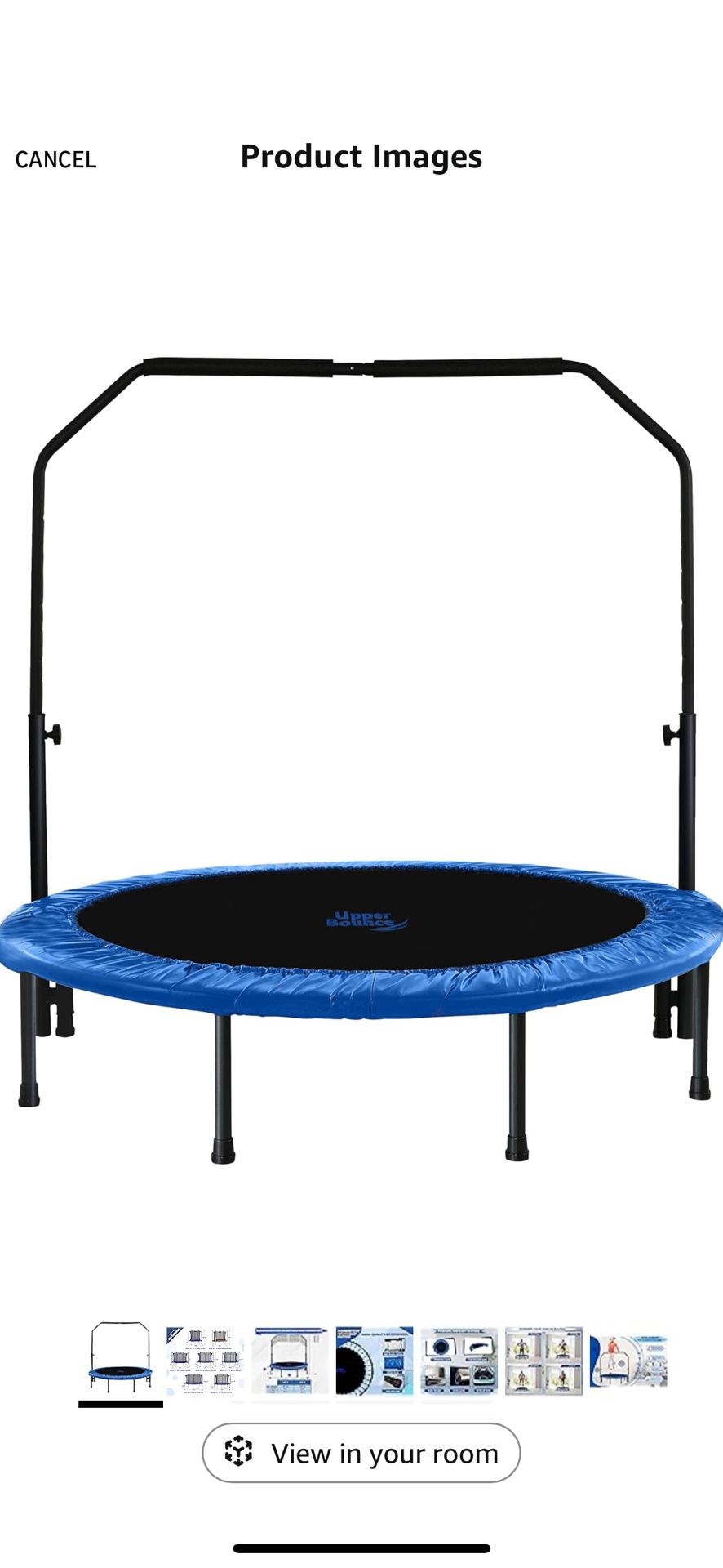 Upper Bounce Trampoline