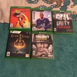 Xbox One And Xbox Series X Games