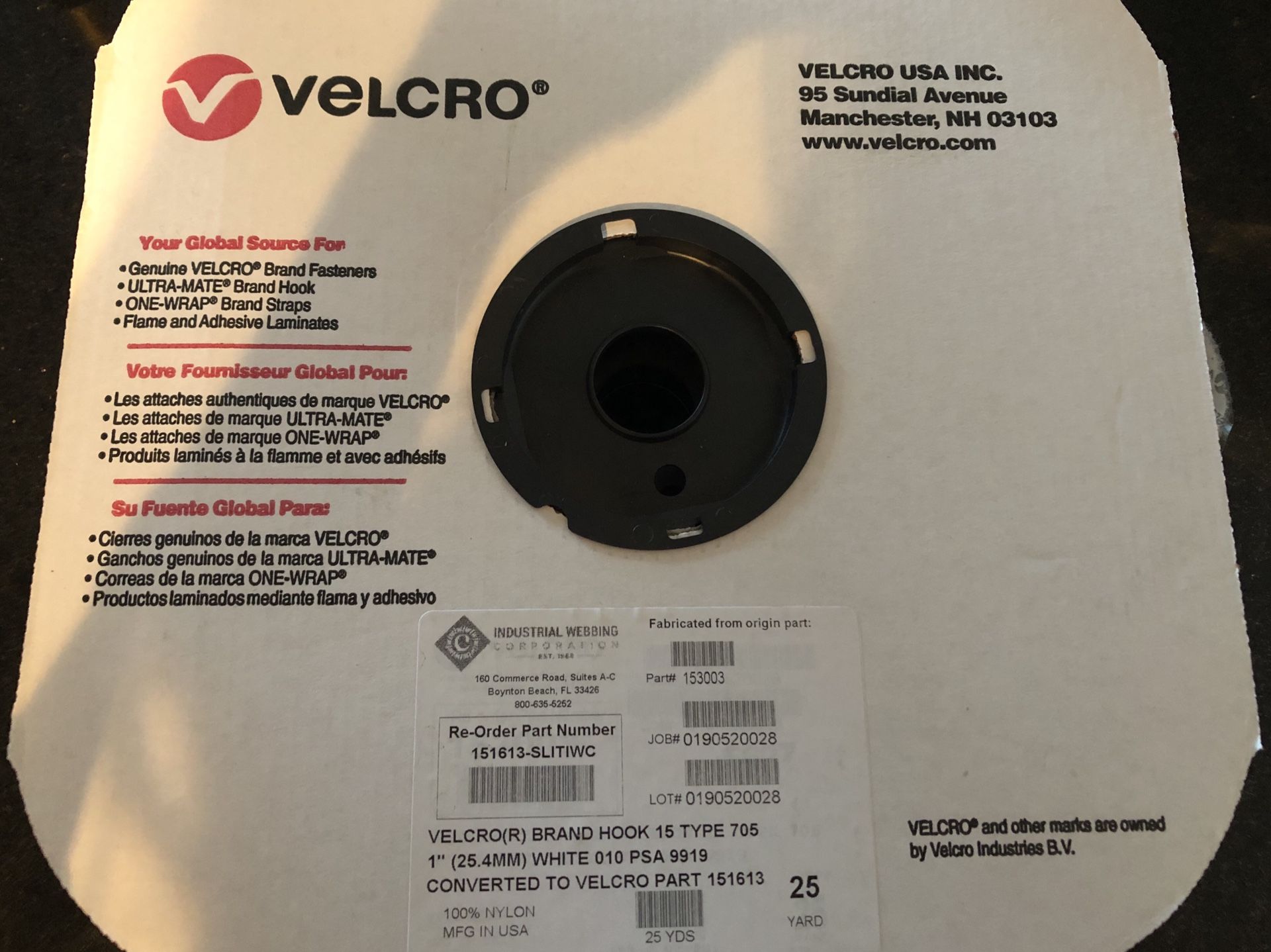 Velcro brand HEAVY DUTY hook and loop