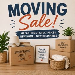 Moving Sale