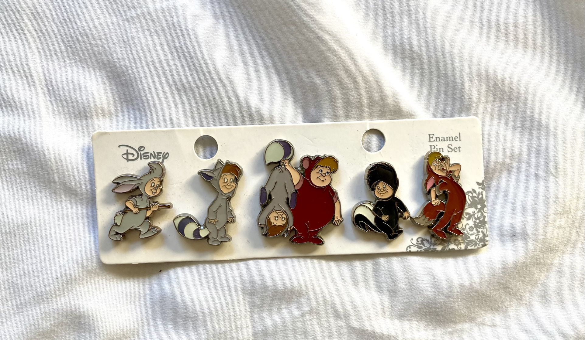 Disney Peter Pan Enamel Pin Set