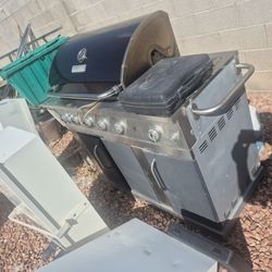 toolbox, tools, grill, patio furniture, tile saws, electrical vending machines,  and more