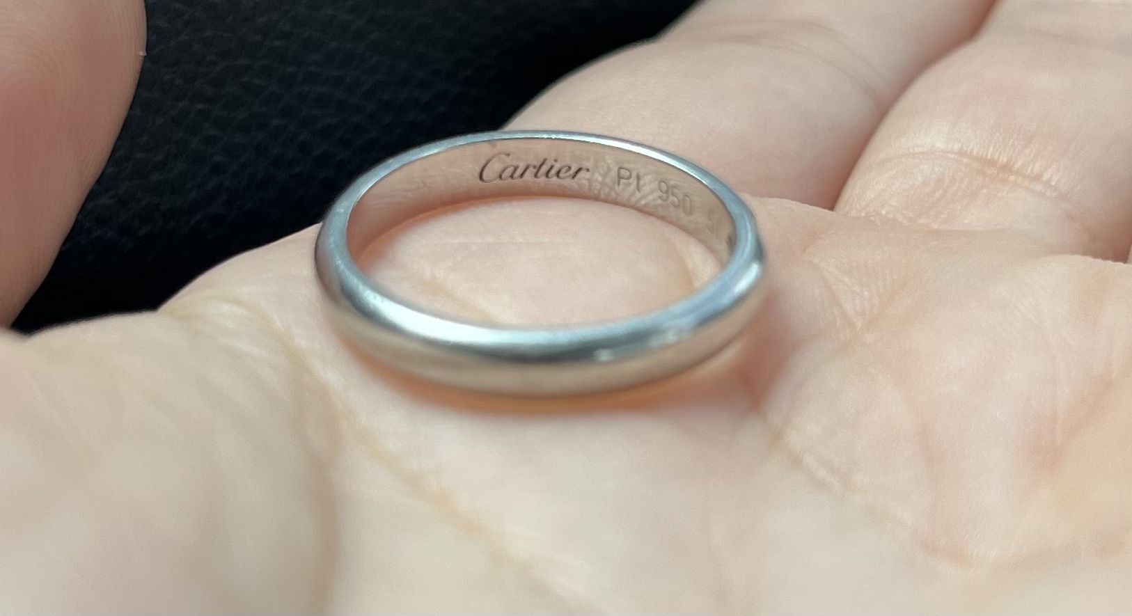 Cartier Platinum Ring