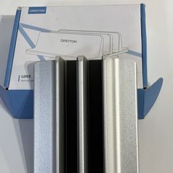 OMOTON Vertical Laptop Stand, Double Desktop Stand Holder