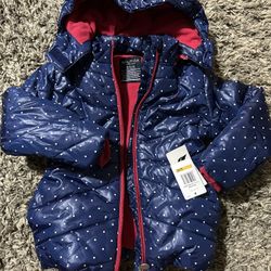 New  Toddler Nautica Puffer Jacket