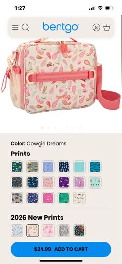 New Bentgo kids lunch bag, lunch box, utensil set and insulated food jar