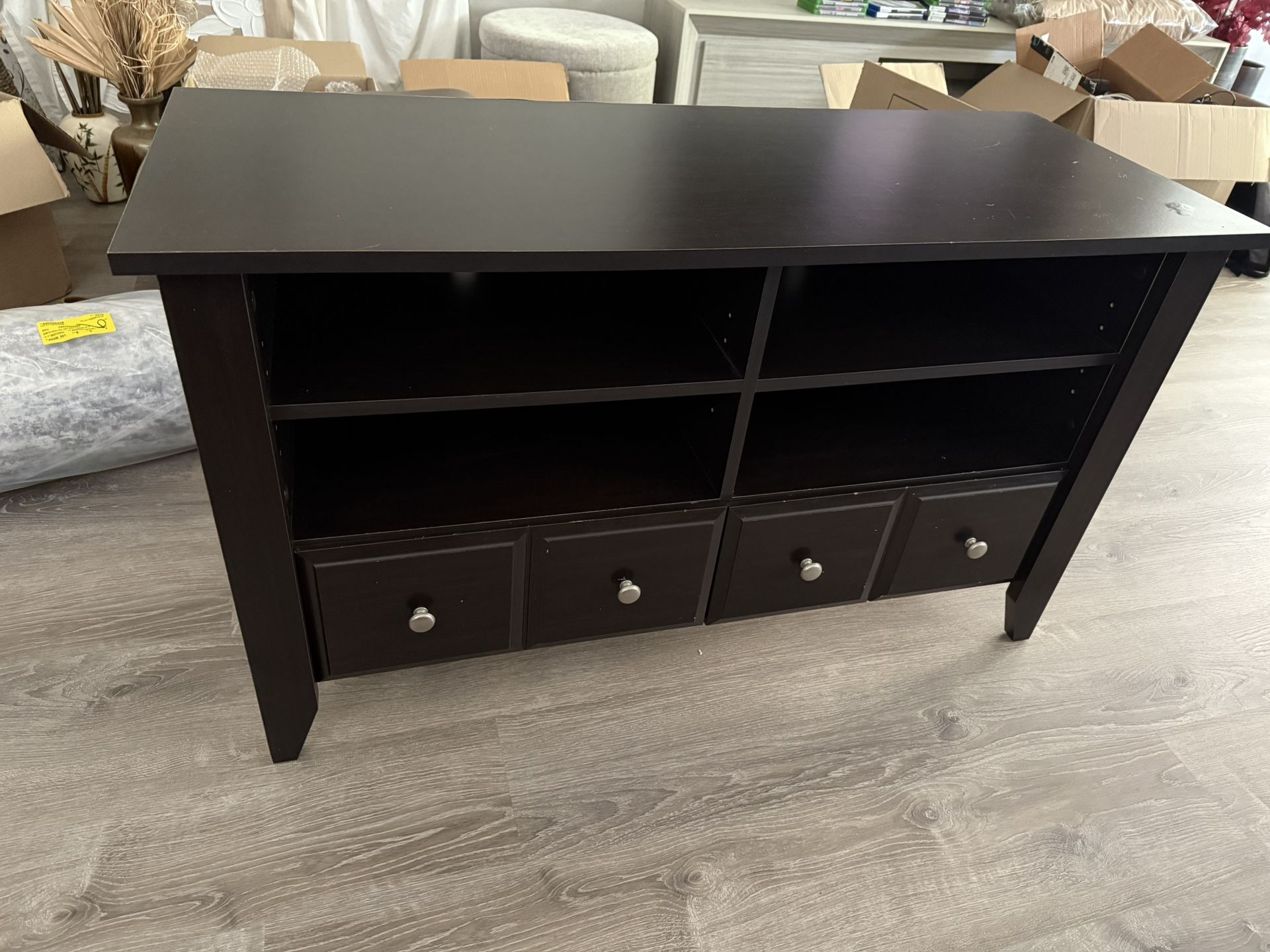 TV Stand With Drawer Storage