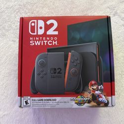 Nintendo Switch 2 Mario Kart Bundle NEW! 