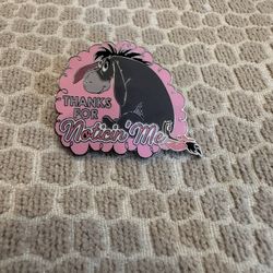 Disney Hat Pin, Eeyore, "Thanks For Noticin' Me"