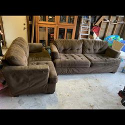 Couches And Strolller